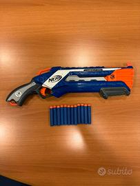 Fucile a pompa Nerf (Roughcut 2x4) con proiettili