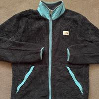 Felpa In Pile The North Face Blu Marino Azzurro Ta