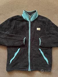 Felpa In Pile The North Face Blu Marino Azzurro Ta