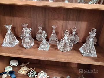 Flaconi per profumo in cristallo