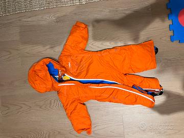 Tuta intera sci unisex 18 mesi