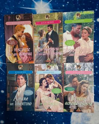 romanzi storici rosa Julia Quinn serie Bridgerton