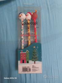 matite  di natale Colourbook 