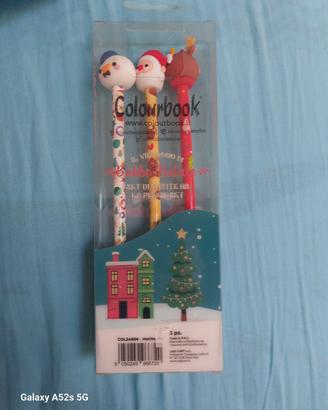 matite  di natale Colourbook 