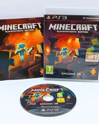 Minecraft PlayStation 3 Ps3 Pal Ita Completo
