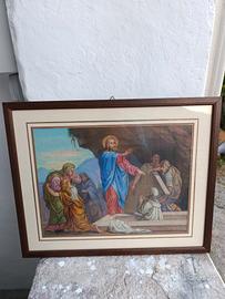 Quadro "La risurrezione di Gesù"