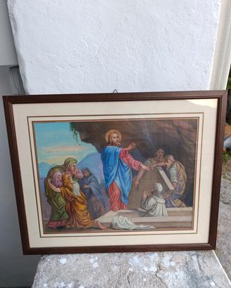 Quadro "La risurrezione di Gesù"