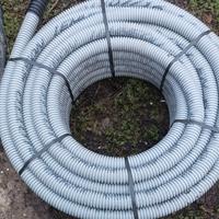 tubo corrugato matassa grigio 50m diametro 6cm