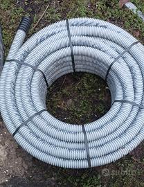 tubo corrugato matassa grigio 50m diametro 6cm