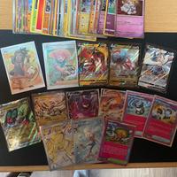 Lotto 50 carte pokemon rare, holo, reverse