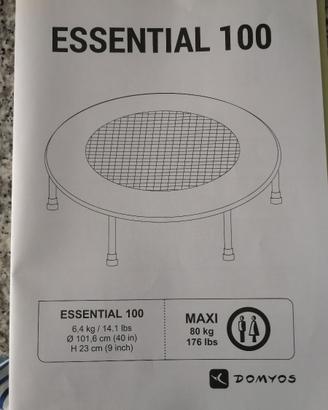 Tappeto Elastico ESSENTIAL 100 DOMYOS