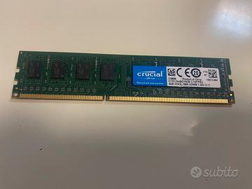 Crucial RAM CT51264BD160B 4GB