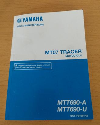 Libretto uso e manutenzione tracer 700
