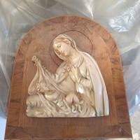 bassorilievo Madonna e bambino 