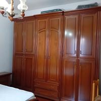 Camera da letto completa in legno massello