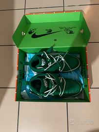 Nike Air Force 1 Mid Off-White Pine Green.