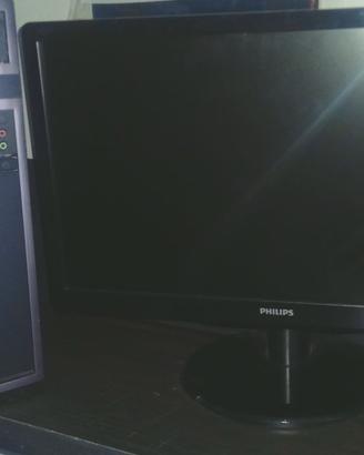 PC OLIVETTI + MONITOR PHILIPS 19 + MOUSE + TASTIER