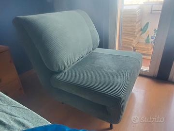Poltrona letto. Si può chiudere in 3 forme diverse