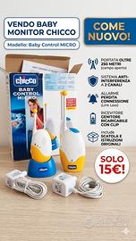 Baby Monitor Chicco Baby Control "Micro"