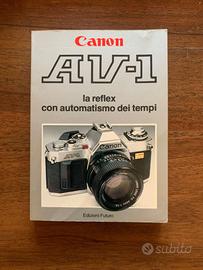 GUIDA LIBRO MANUALE- CANON AV-1 la reflex