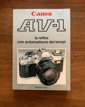 GUIDA LIBRO MANUALE- CANON AV-1 la reflex