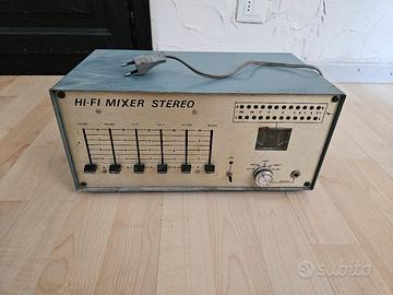 Mixer Stereo GANZERLI S.a.s. Sistema Gi 