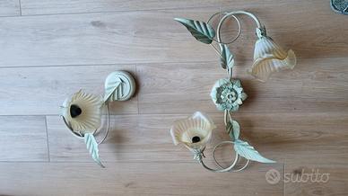 LAMPADARI DA PARETE APPLIQUE stile romantico