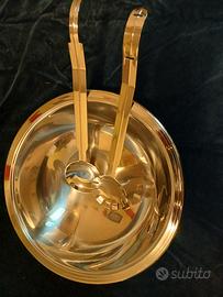 Insalatiera con posate in acciaio AMC