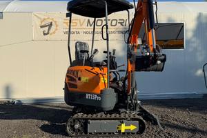 Miniescavatore RSV 12Q MOTORE KUBOTA 3 CILINDRI