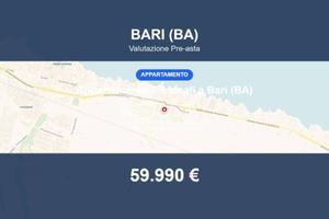 Immobile in asta di 69 m² con box auto a Bari