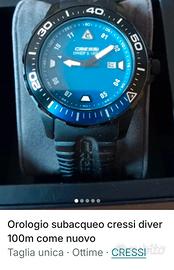 orologio subaqueo cressi  drive100