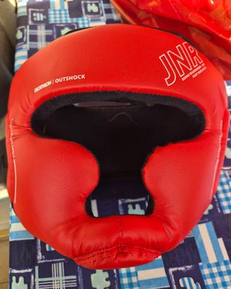 casco e guantoni box