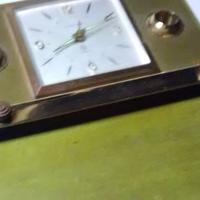 Orologio da scrivania meccanico EUROPA con porta