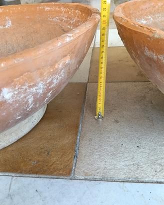 4 vasi terracotta artigianali 