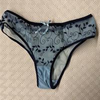 Slip intimo azzurro ricamato – 6mia – Taglia 3