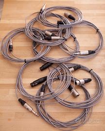Cavi Canare con Jack e XLR Neutrik femmina
