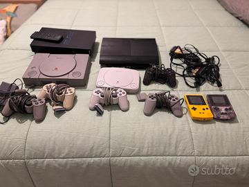 PlayStation e game boy color