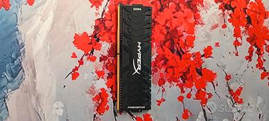 RAM 8gb 3200Mhz HyperX Predator