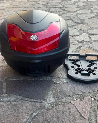 Bauletto scooter con piastra appoggio