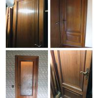 PORTE LEGNO MASSELLO NOCE ARTIGIANAL