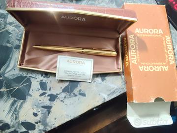 Panna a sfera AURORA International vintage oro 22 