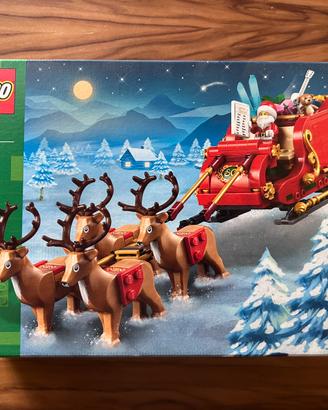 Lego 40499 Slitta di Babbo Natale Nuovo