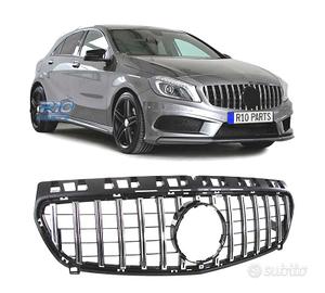 GRIGLIA MERCEDES CLASSE A W176 GT 12-15 NERO CROMA