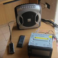 Autoradio-navig-2din+sub woofer-alpine x aixam-50