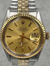 Rolex Datejust 36MM oro e acciaio Ref. 16013