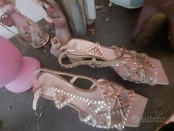 Sandalo Lori Blue scarpe gioiello