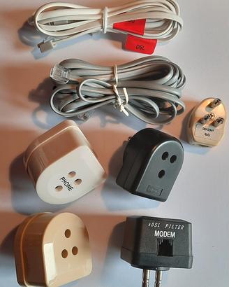 SPINE MULTIPLE e CAVI TELEFONO