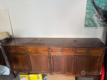 Credenza 4 Ante E 4 Cassetti Vintage
