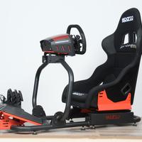 Postazione guida sparco di macchine xbox e pc