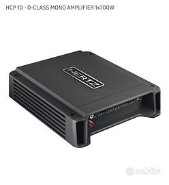 HERTZ HCP 1D - D-CLASS MONO AMPLIFIER 1x700W


